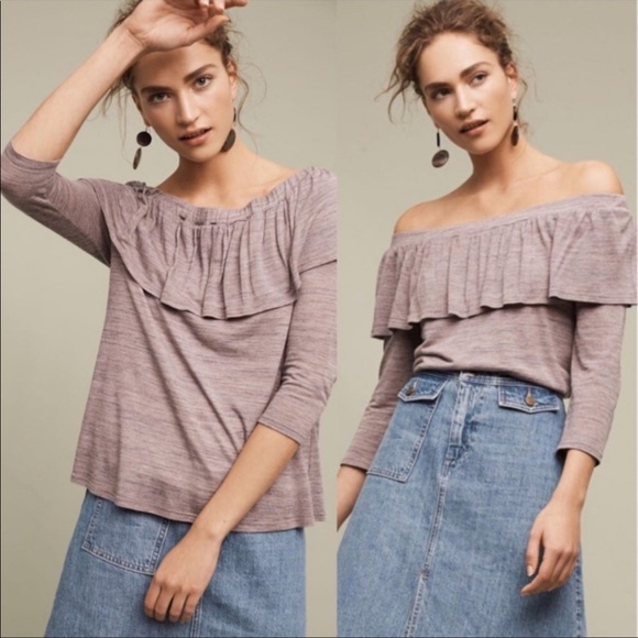 Dolan Left Coast charla off the shoulder top S - Picture 1 of 7
